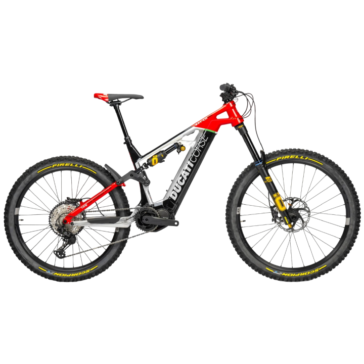 DUCATI_CORSE - Protection cadre vélo transparent